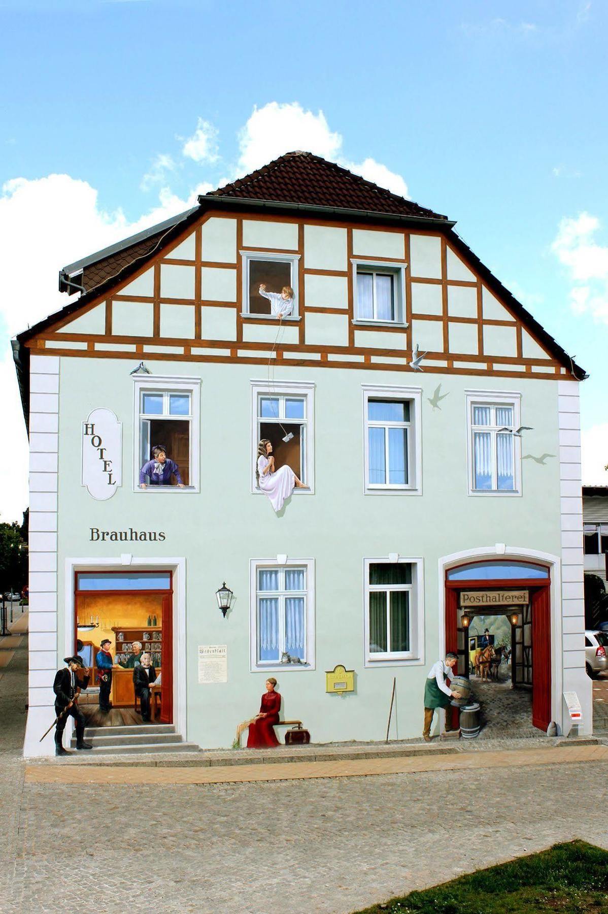 Hotel Am Brauhaus Waren  Ngoại thất bức ảnh